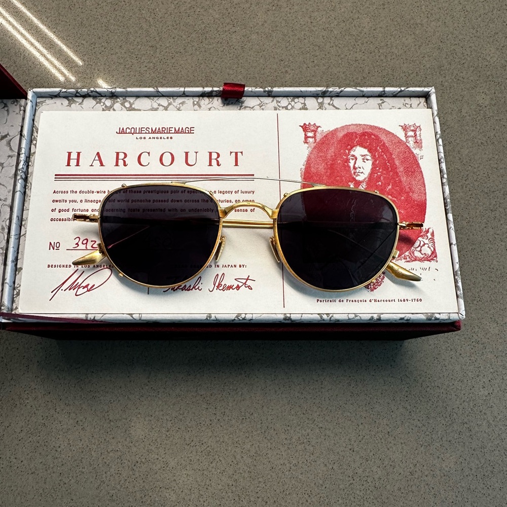 Jacques Marie Mage Harcourt (gold)